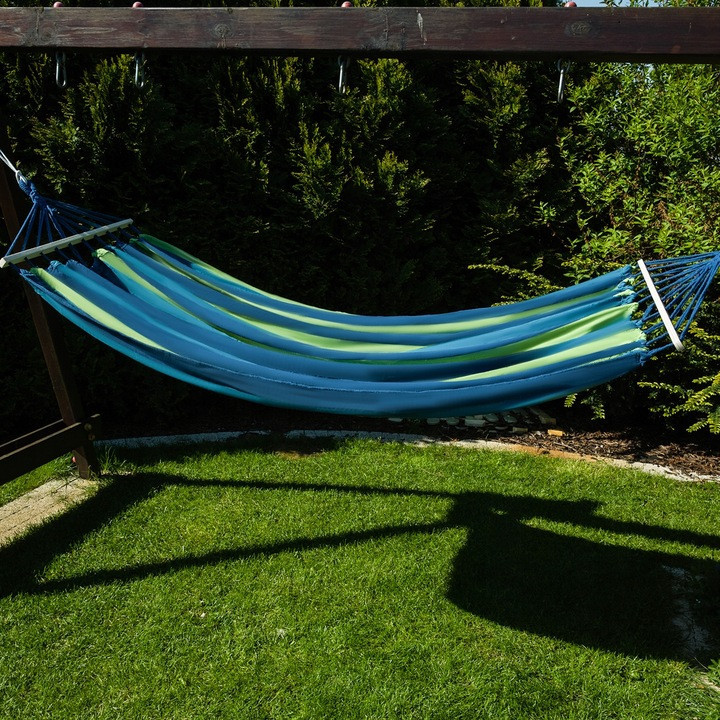 Двухместный Гамак садовый тканевый 260x160см с чехлом Gardlov (21078) Нововолынск - изображение 8