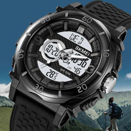 Часы наручные SKMEI 2098BKWT, BLACK-WHITE, 10308 Днепр