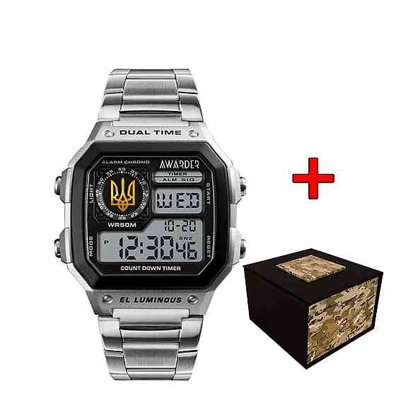 Awarder 011BKUAGD Тризуб золото Срібло + Коробка Киев