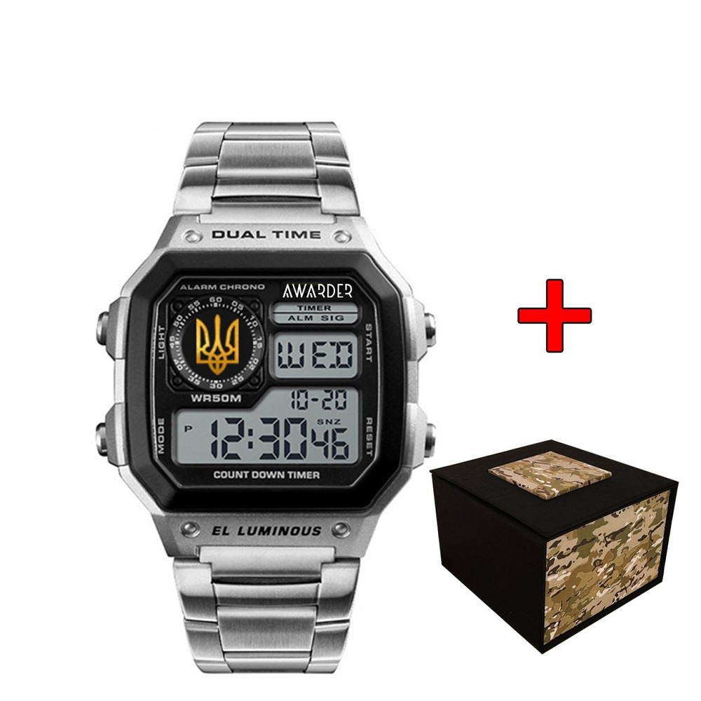 Awarder 011BKUAGD Тризуб золото Срібло + Коробка Київ - фото 1