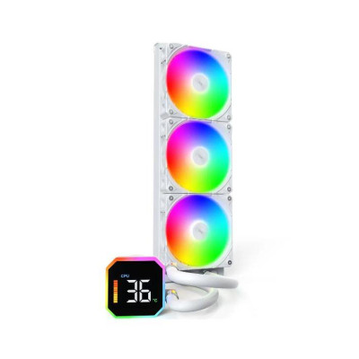 Кулер для процессора MONTECH HYPERFLOW DIGITAL 360 (W) Винница - изображение 1