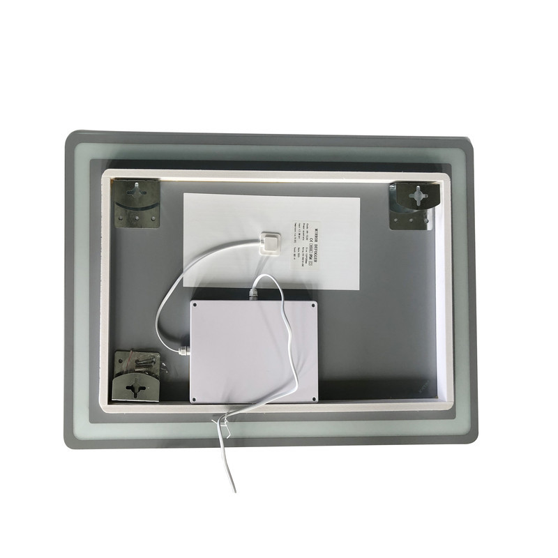 Зеркало Zerix Mirra MR05-80x60-REVERSE с LED Touch, Anti-fog, диммером, регулятором яркости (ZX6056) Киев - изображение 5