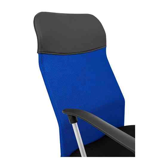 Офісне крісло керівника Ultra M1 Tilt Чорно-синій Київ