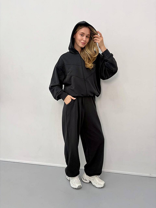 Женский стильный повседневный весенний костюм 100% хлопок Одесса - изображение 1