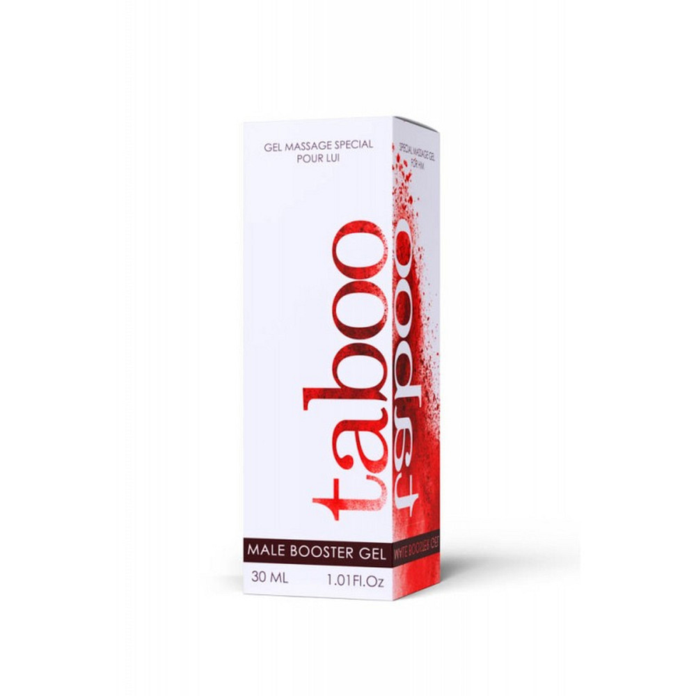 Збуджуючий та зігріваючий гель для чоловіків TABOO MALE BOOSTER GEL 30ML Sex Aura Київ - фото 2