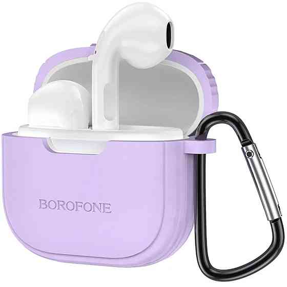 Навушники BOROFONE BW29 Charm true wireless BT headset Taro Purple Киев