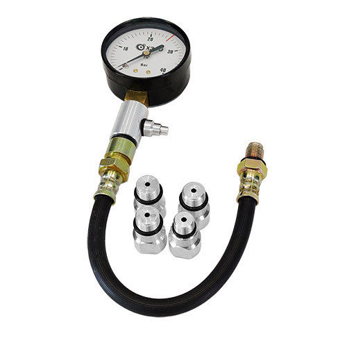 Компрессометр для измерения компрессии дизельных и бензиновых двигателей с гибким шлангом КОМПР40ШЛ ХЗСО CMPR Чернигов - изображение 6