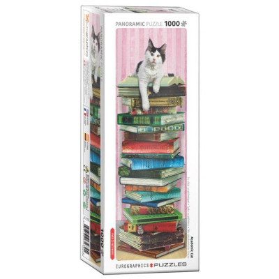 Пазл Eurographics Ученый кот, 1000 элементов панорамный (6010-5632) Винница - изображение 1