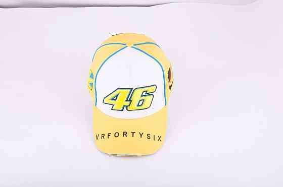 Бейсболка 46 VALENTINO ROSSI (желто-белая) Мукачево