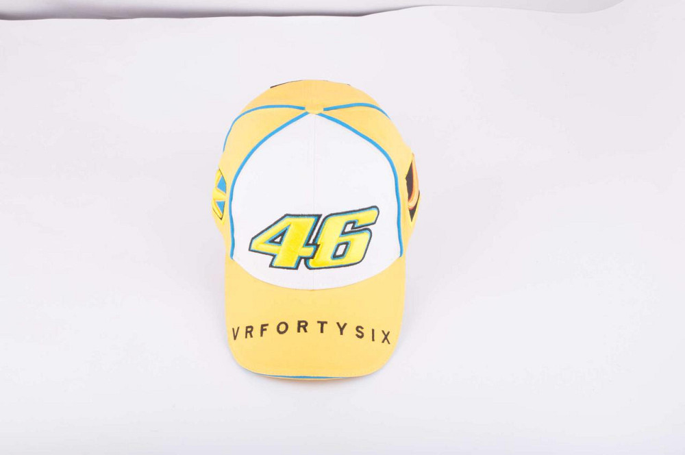 Бейсболка 46 VALENTINO ROSSI (желто-белая) Мукачево - изображение 1