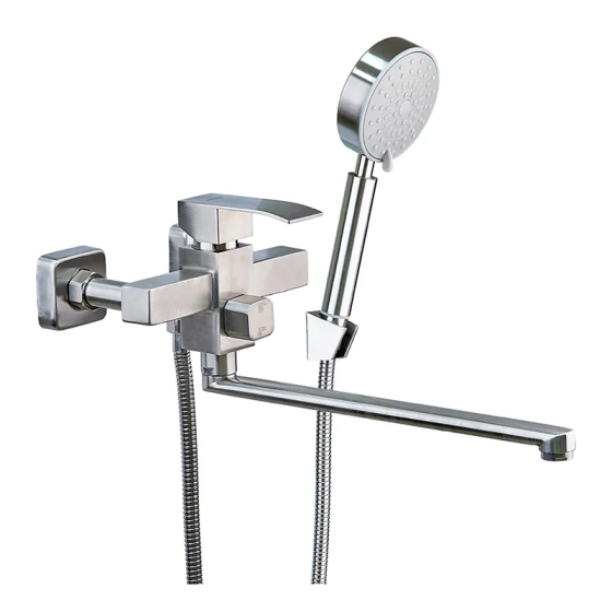 Змішувач для ванної Mixxus AMA-006 Euro з нержавіючої сталі MI6174 Харків