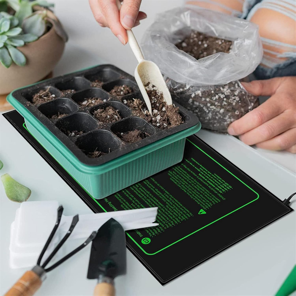 Термоковрик для рассады с быстрым нагревом | Коврик для проращивания семян, 50x52см 40Вт Каменец-Подольский - изображение 4