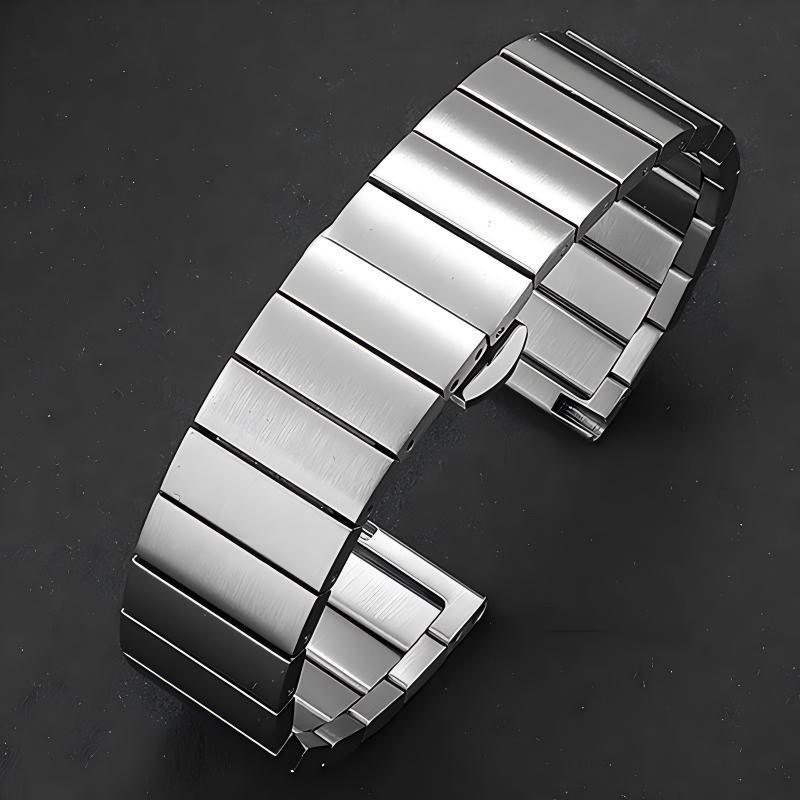 Ремешок металлический для часов Besta Centurion Silver (20 мм) Серебристый Киев - изображение 7