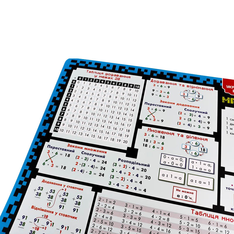 Килимок підказка навчальний А3 2 клас 129049 Вінниця - фото 2