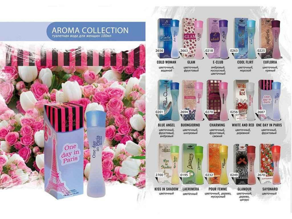 Туалетна вода жін. GLAB (100мл.) ТМ AROMA Київ - фото 1