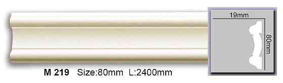 Молдинг гладкий полиуретановый Harmony M 219 Днепр