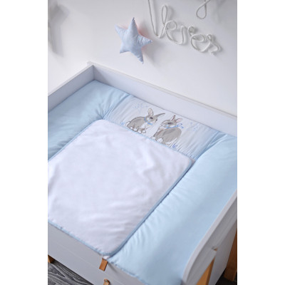 Пеленальний матрацик Верес Summer Bunny blue NEW 72х80 см (426.6.1) Вінниця - фото 1