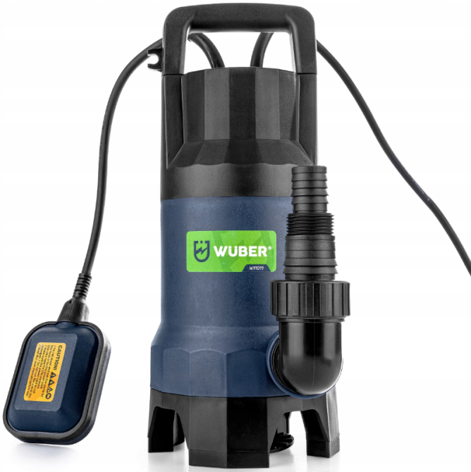 Дренажный насос для грязной и чистой воды Wuber 550Вт 11500л/ч (Польша) Киев - изображение 2
