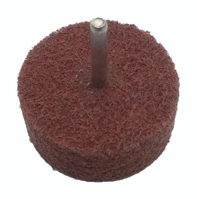 Вспененный абразив на дрель Pilim - 50 x 25мм x P80 бордовый Полтава - изображение 1