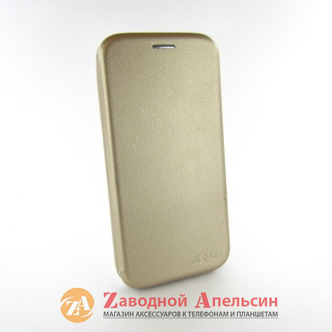 Чохол книжка Samsung J7 J730 Aspor Case (золотий) Одеса - фото 4