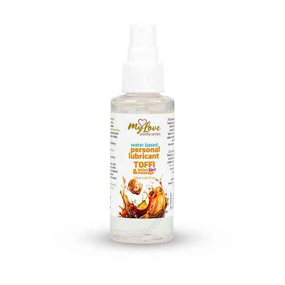 2в1 лубрикант та масажний гель - MyLove Aroma Series Intim&Massage Toffi, 50 мл Sex Aura Київ