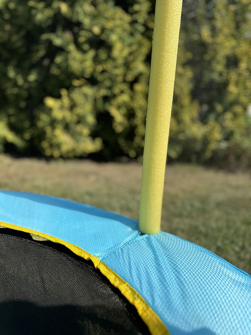 Батут манеж дитячий 170x107 см овальний з сіткою WCG Oval (W-1019) Київ - фото 2