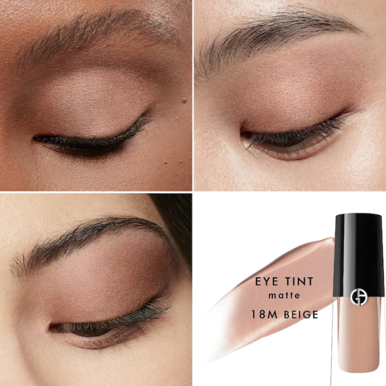 Тіні для повік Giorgio Armani Eye Tint Long-Lasting Liquid Eyeshadow 18M Beige Слов'янськ