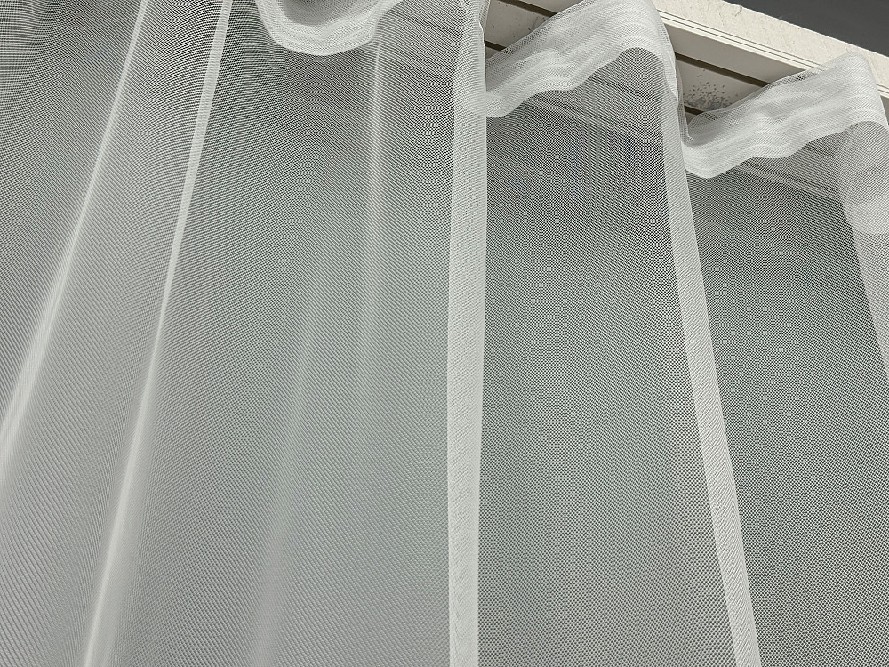 Тюль VR-Textil 1469т Грек-сетка с вышивкой Молочный с пудровым 300х270 см (40-004) Киев - изображение 7