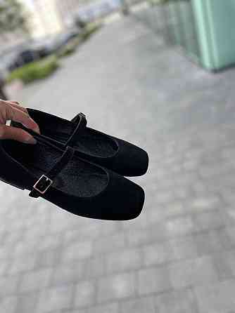 Балетки жіночі SEE SEVEN чорні натуральна замша 36-40 (5474) Коломия