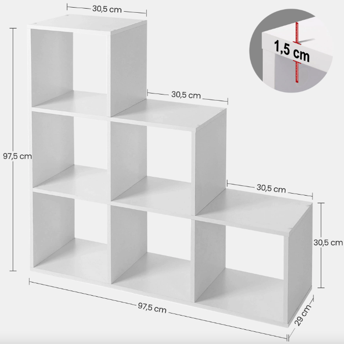 Стелаж сходи Leobert Denver білий Киев - изображение 8