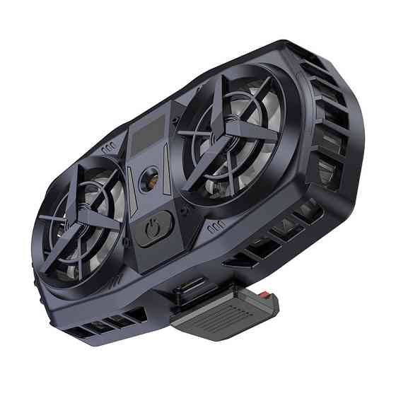 Кулер для мобильного телефона GM36 Mustango mobile phone dual cooler Black Киев