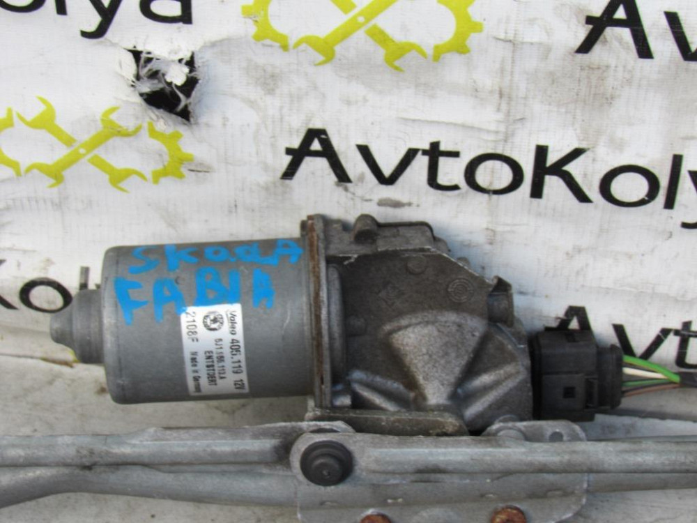 Трапеція двірників з моторчиком Skoda Fabia 2007-2014 Ковель - изображение 1