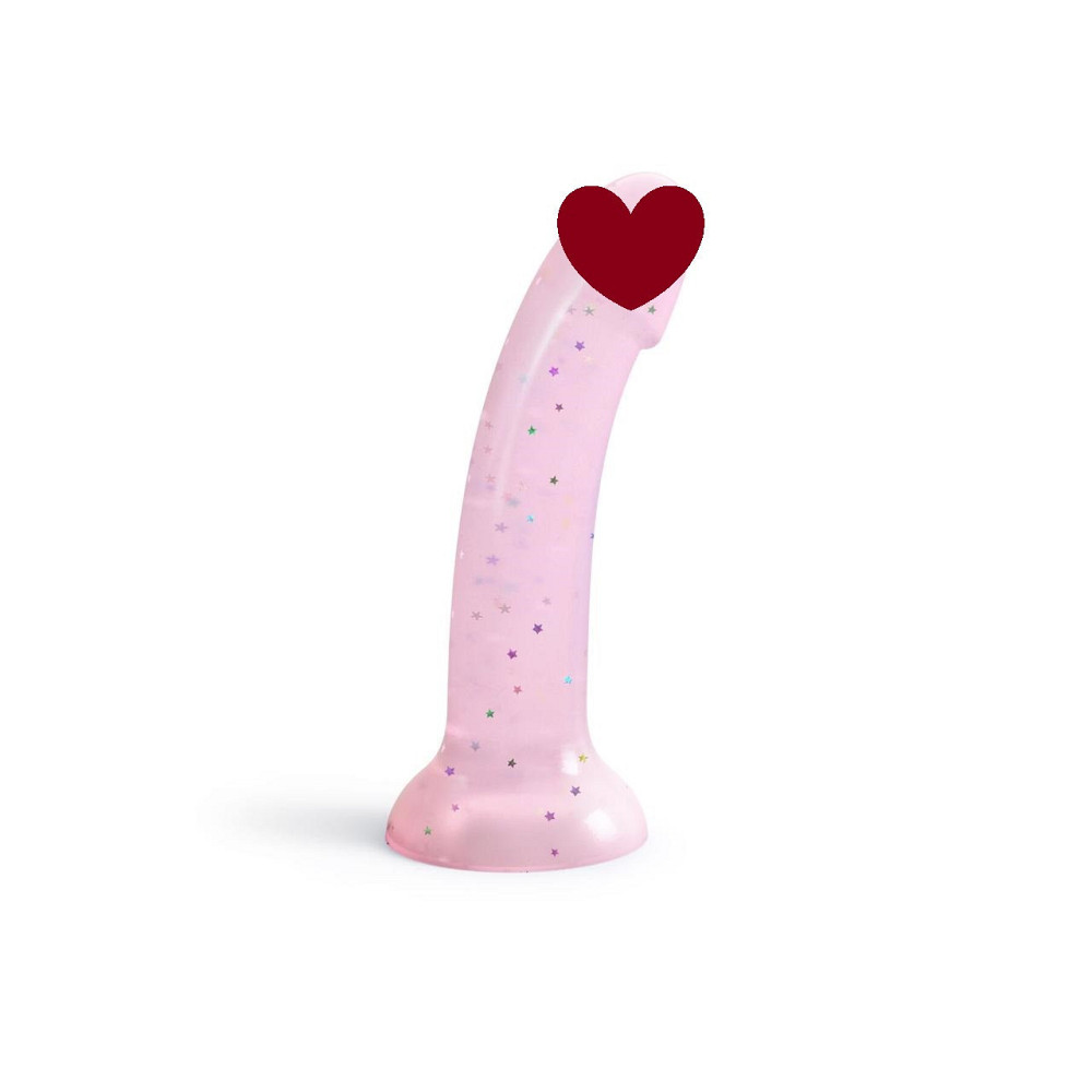Дилдо с блестками Love To Love DILDOLLS - STARLIGHT, ультрамягкий Sex Aura Киев - изображение 1