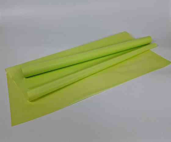 Калька для квітів Рулон 10 м тонований матовий (h700) No12 Салатовий (1 шт.) Харків