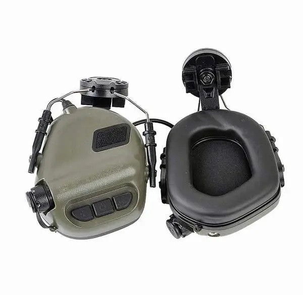Активні навушники з кріпленням на каску EARMOR M31H 22dB NRR олива Киев - изображение 4