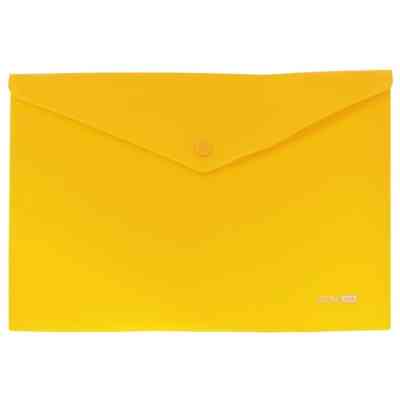 Папка - конверт Economix А4 180 мкм, непрозрачная, фактура "помаранч", желтая (E31305-55) Винница