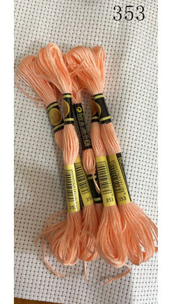 Мулине для вышивки 353 Киев - изображение 1