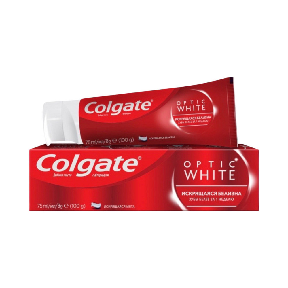 Зубна паста Colgate White visible 75 мл Виноградов - изображение 4