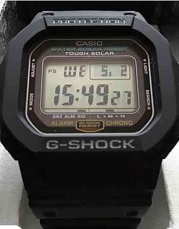 Часы Casio G-Shock The Origin G-5600UE-1DR на солнечной батарее! Харьков