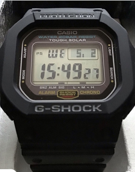 Часы Casio G-Shock The Origin G-5600UE-1DR на солнечной батарее! Харьков - изображение 4