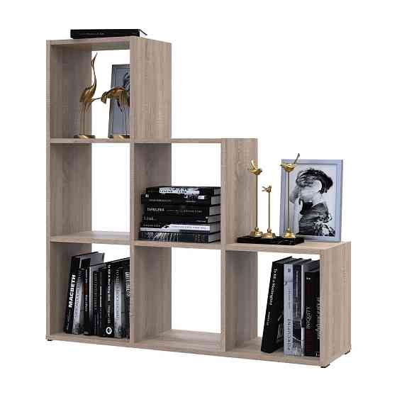 Стелаж Doros Степ 3х3 Дуб сонома відкритий 102.6х28.8х106.1 DRS-011765 (41516160) Львів