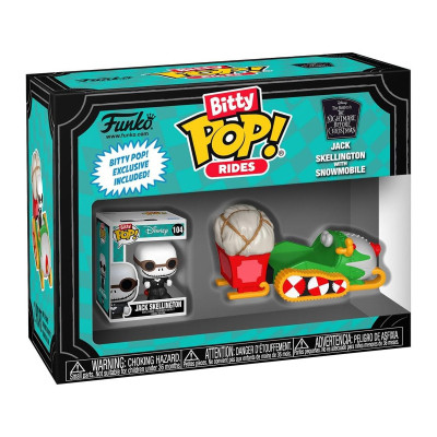 Фігурка Funko Pop набір Bitty Pop! Ride - Джек Скеллінгтон і снігохід (83624) Вінниця - фото 5