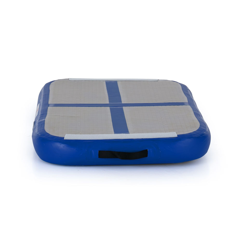 Килимок надувний inSPORTline Airplace 90x60 см, сіро-синій Київ - фото 4