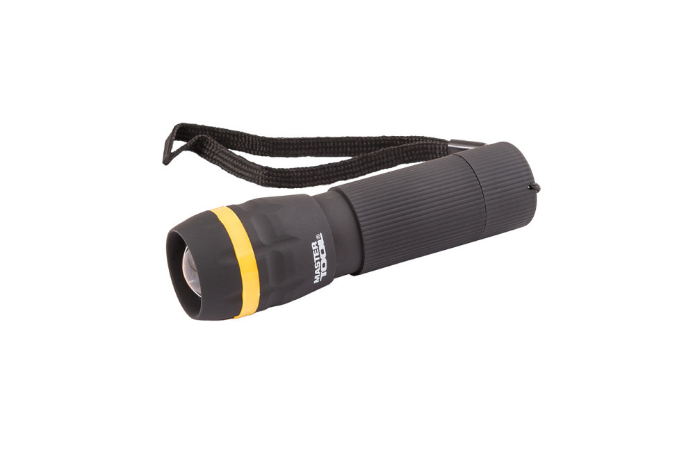 Ліхтар із регулюванням фокуса MASTERTOOL 103х31 мм LED 3xAAA ABS 94-0801 Рівне - фото 2