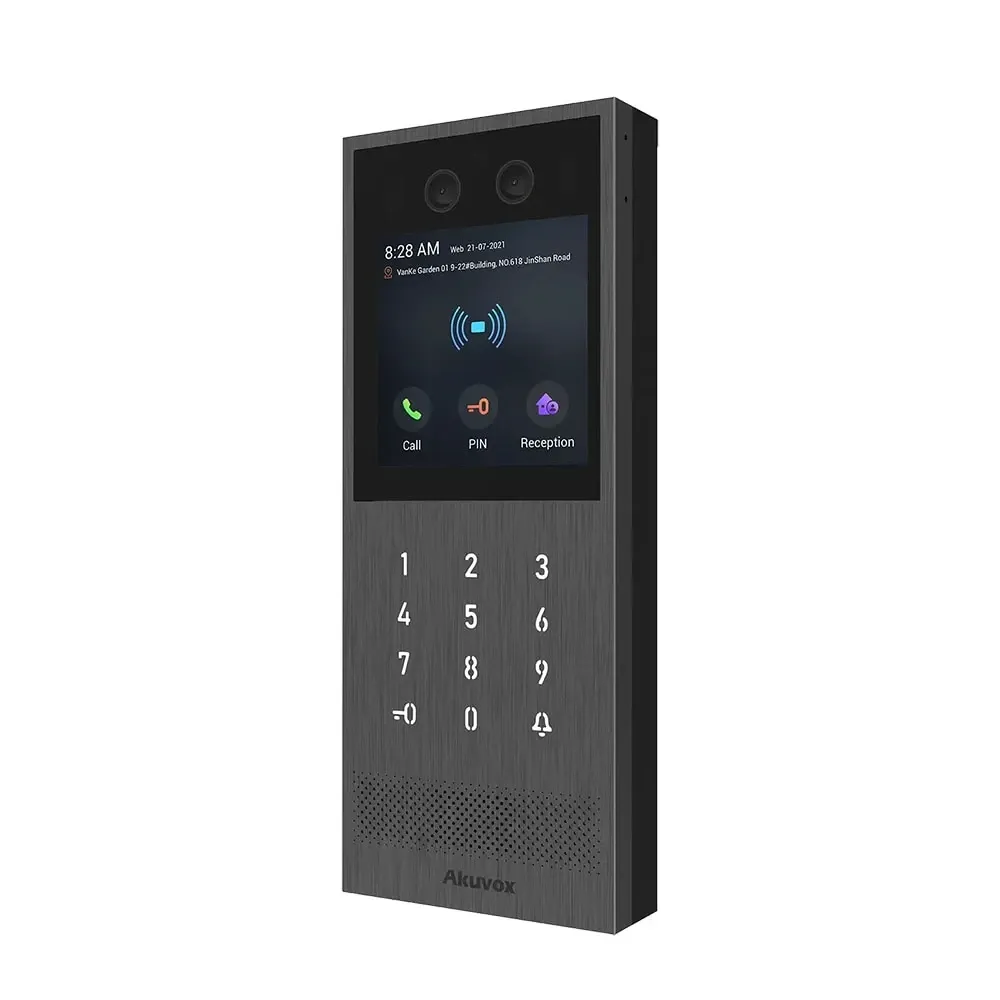 IP-відеопанель багатоабонентська 2Mp Akuvox X912S з екраном 4