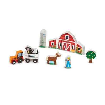 Игровой набор Melissa&Doug деревянный "Ферма и трактор" (MD14800) Винница