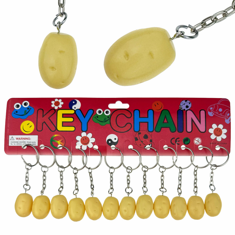 Брелок для ключів Картопля 12 шт. Київ - фото 1