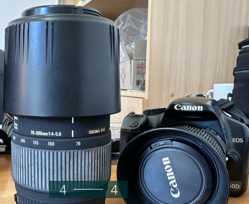 Фотоаппарат кенон 450д +кітовий обʼєктив 18-55мм Київ - фото 1