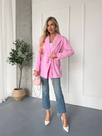 Женский пиджак с поясом - универсальная вещь для базового гардероба Одесса