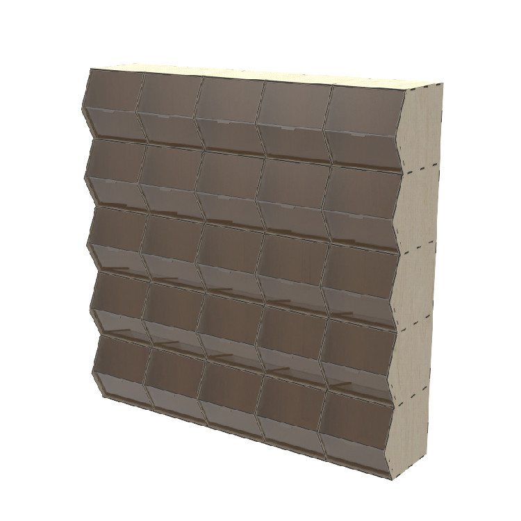 Диспенсер EKOSTAR для цукерок, снеків, горіхів, круп на 25 комірок Київ - фото 1